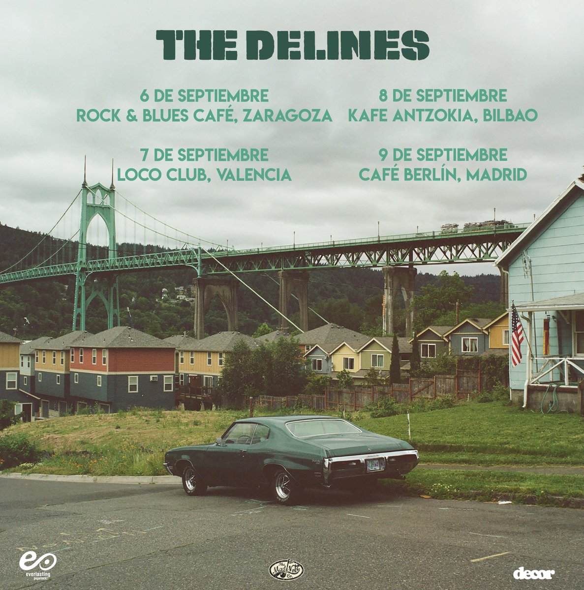 Apenas una semana para la primera gira por salas de la temporada. The Delines traen las historias y los personajes de Willy Vlautin en la delicada voz de Amy Boone a ritmo de cálido y nocturno country-soul.
¡Ojo! van quedando pocas entradas.
youtube.com/watch?v=nBqX4q…