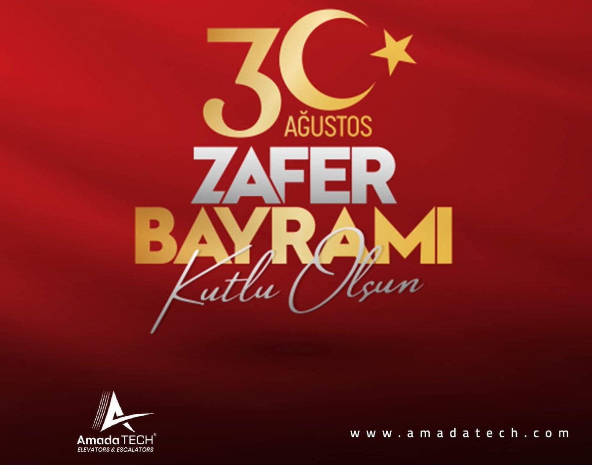 AmadaTECH's tweet image. Büyük zaferimizin 101. yıl dönümünde, başta Gazi Mustafa Kemal ATATÜRK ve silah arkadaşları olmak üzere bağımsızlık mücadelemizin tüm kahramanlarını saygı, minnet ve rahmetle anıyoruz.
#30AğustosZaferBayramı🇹🇷
#AmadaTech 
amadatech.com