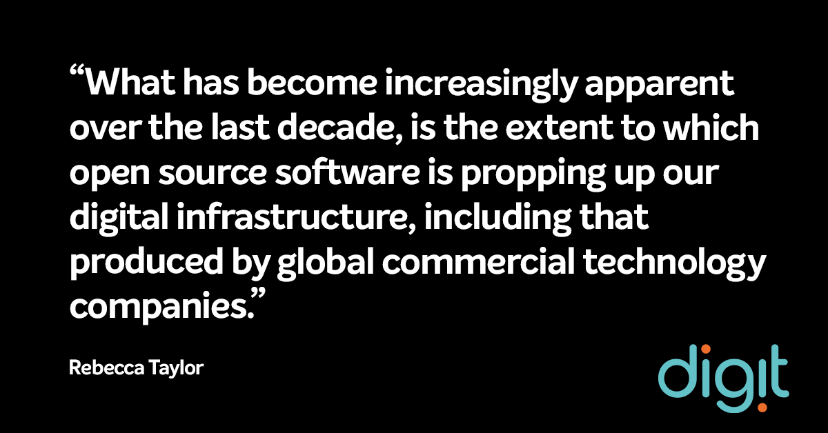 ✍️NEW BLOG!  

Rebecca Taylor @rft158 on her Digit Innovation Funded project exploring the unpaid labour of open source software development.  

👉digit-research.org/blog_article/u…

<a href="/ESRC/">Economic and Social Research Council</a> @LeedsUniBSchool <a href="/SussexUBusiness/">University of Sussex Business School</a>