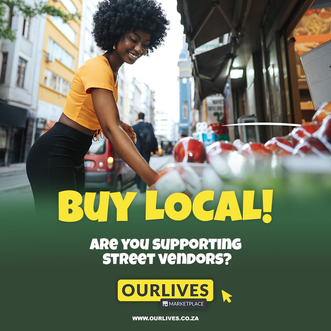 You can help revive our economy by supporting local street vendors.

#BuyLocalToCreateJobs  #BuyLocal