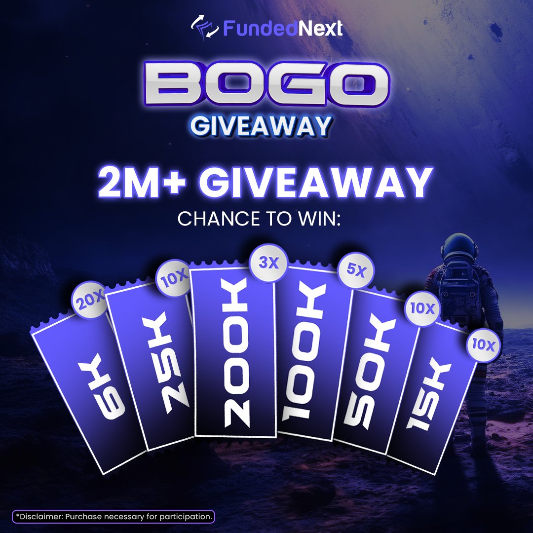 🚀 AUGUST MANIA GIVEAWAY 🚀

3 X $15,000 STELLAR ACCOUNTS!!

<a href="/FundedNext/">FundedNext</a> THE BEST PROP FIRM with….

✅ No Time Limit!!
✅ 8% Profit Target on P1

✅ Balanced Based Drawdown

✅ The Best Prop Trading Conditions

Get A Chance To Win A Stellar Account All you have to do is…

✅