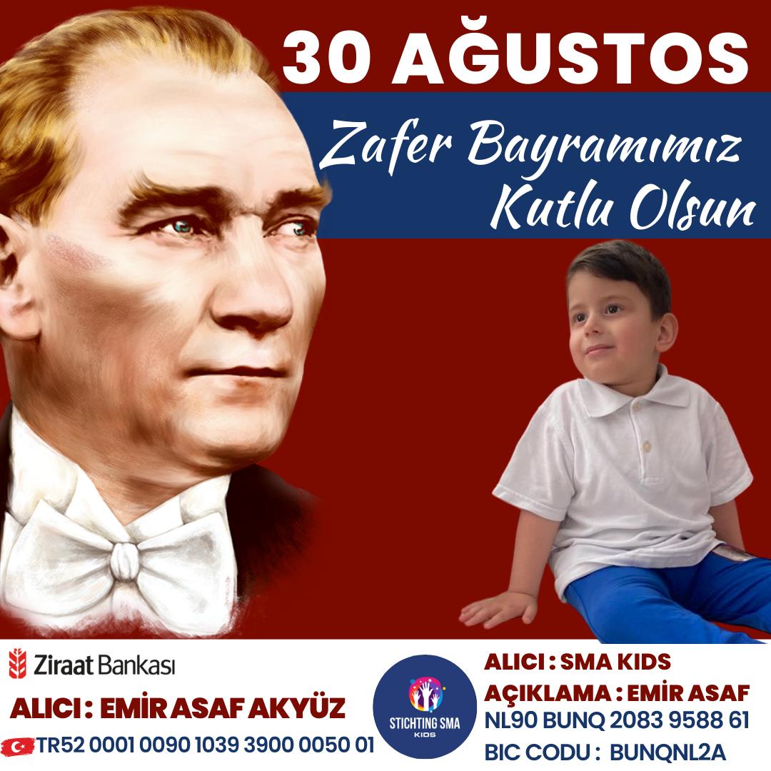 🇹🇷 30 AĞUSTOS ZAFER BAYRAMIMIZI KUTLU OLSUN! 🇹🇷 Ata’mızın evlatlarına sahip çıkmak bizim en büyük görevimiz!

#30AgustosZaferBayramı #izmir #benfica #hatay  #RealMadrid #MustafaKemalAtatürk 
<a href="/emirasafakyuz/">🐟 Emir Asaf Akyüz - Sma Tip 2 🏆</a>