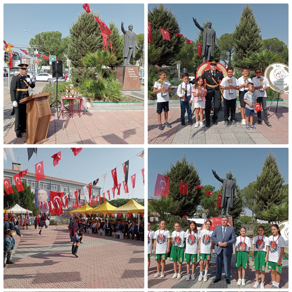 TCKinik's tweet photo. 🇹🇷‘Ya istiklal ya ölüm’ diyerek yazılan şanlı destanın mimarı Gazi Mustafa Kemal Atatürk başta olmak üzere silah arkadaşlarını, aziz şehitlerimizi, kahraman gazilerimizi rahmet ve minnetle anıyoruz.

#30AğustosZaferBayramı'mız kutlu olsun.🇹🇷 https://t.co/dnqtc5Ukq2
