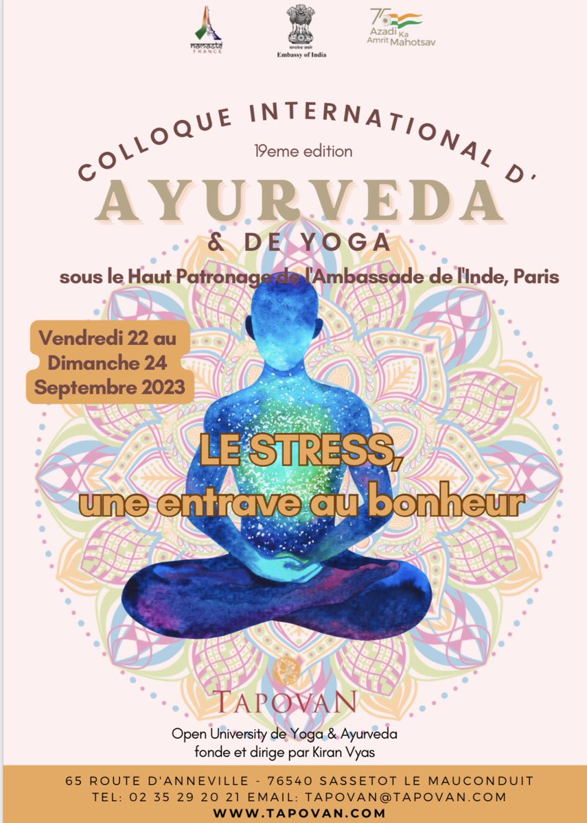 #Normandie #Ayurveda #yoga