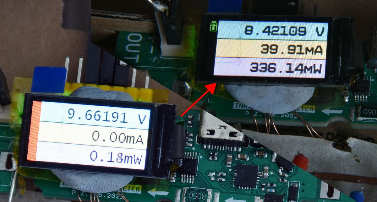 CH32V003/INA228 power meter: new font rendering, 2bit antialiased font displayed using single character size DMA buffer. Removed all non used font glyphs = the table uses a little over 1k of Flash. Result is much better text visibility on the tiny display.