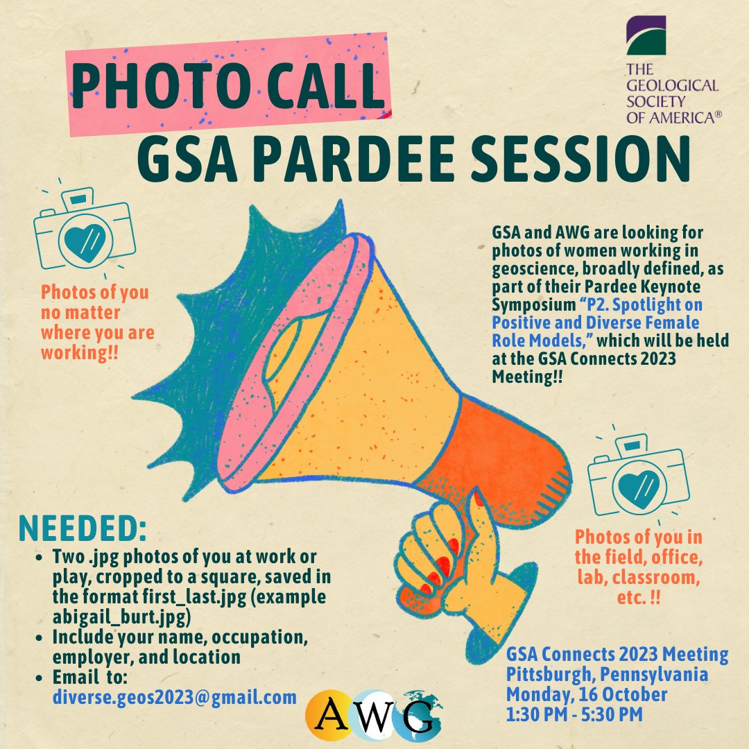 Our colleague Abigail Burt from the Ontario Geological Survey is preparing a slideshow featuring women in geoscience for the upcoming Geological Society of America conference and is looking for photo contributions; can you help...