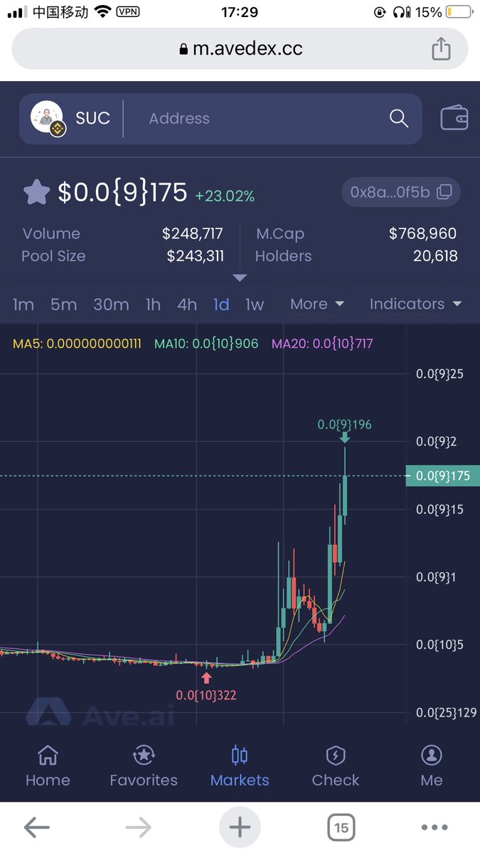 SucToken999's tweet photo. Ath lfg $suc https://t.co/IFsvykvFk9