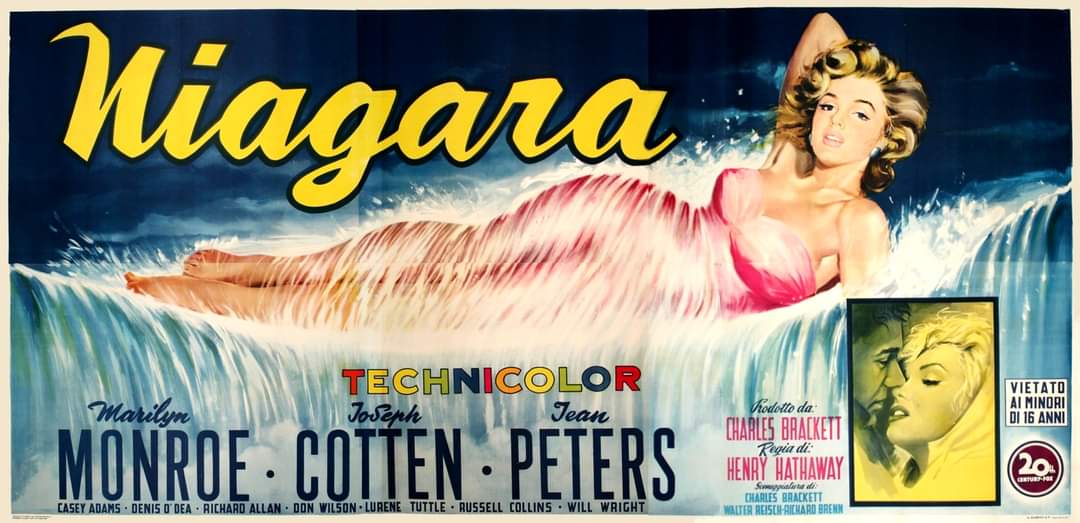 Clubpassionmar2's tweet photo. Bonne journée de mercredi.
Have a sweet Wednesday.
#marilyn #marilynmonroe #clubpassionmarilyn #niagara #affiches #movieposter #josephcotten #jeanpeters #caseyadams https://t.co/uWcqwk3BqN