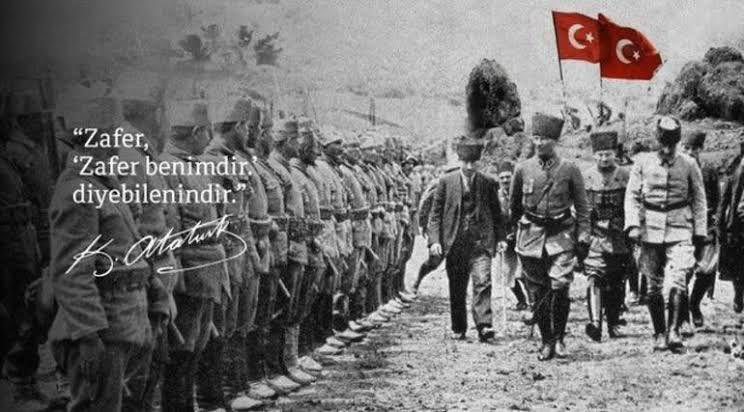 Topraklarımız yağmalanmasın, bizler bağımsız bir ülkede özgürce yaşayalım diye emperyalizme karşı onurlu bir mücadele veren başta Mustafa Kemal Atatürk olmak üzere tüm kahramanlarımıza minnet ve saygıyla.

#30AğustosZaferBayramı kutlu olsun.