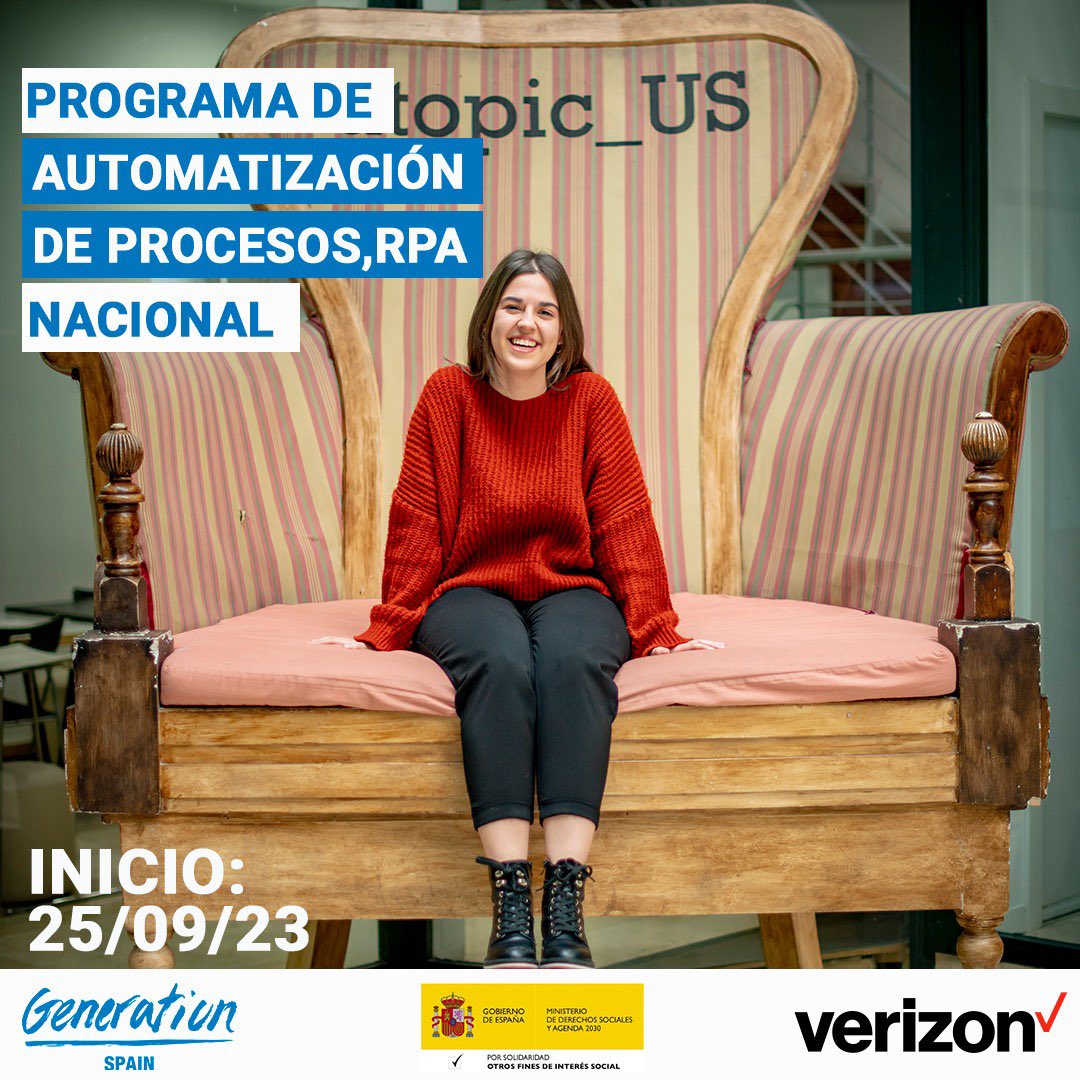 MujeresIgualdad's tweet photo. Desde Mujeres en Igualdad os informamos de los dos programas a los que podéis acceder para más información en nuestra web:

- Programa automatización de procesos, RPA 25/09/2023
- Programa Cloud Computing Administrador 9/10/2023

Interesadas escribir cosmi@mujeresenigualdad.com https://t.co/P4Kp2wWU3D