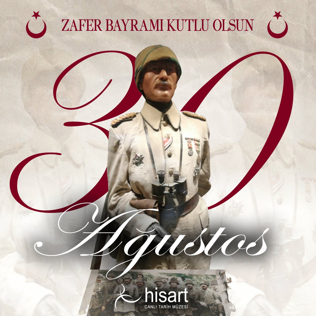 Topraklarımızın özgürlüğü için verilen büyük mücadelenin zaferle taçlandığı, milletimizin birlik ve beraberlik destanının yazıldığı 30 Ağustos Zafer Bayramı'nı coşku ve gurur içinde kutluyoruz.