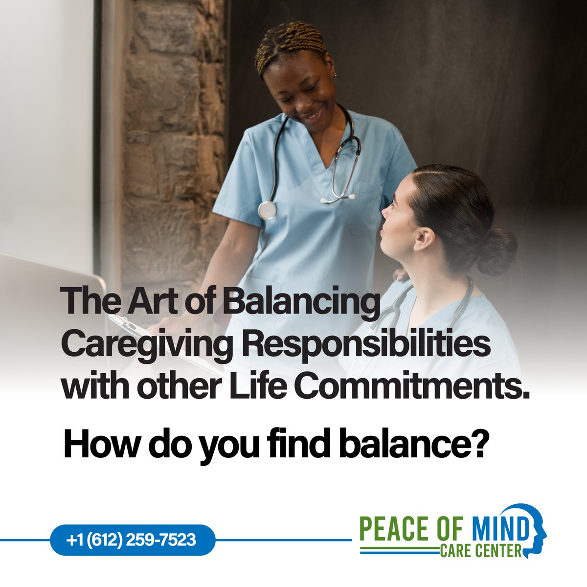 PMCCMN's tweet image. Join us in a discussion on the art of balancing caregiving responsibilities with other life commitments. How do you find balance? #CaregiverBalance #LifeCommitments #PeaceOfMind