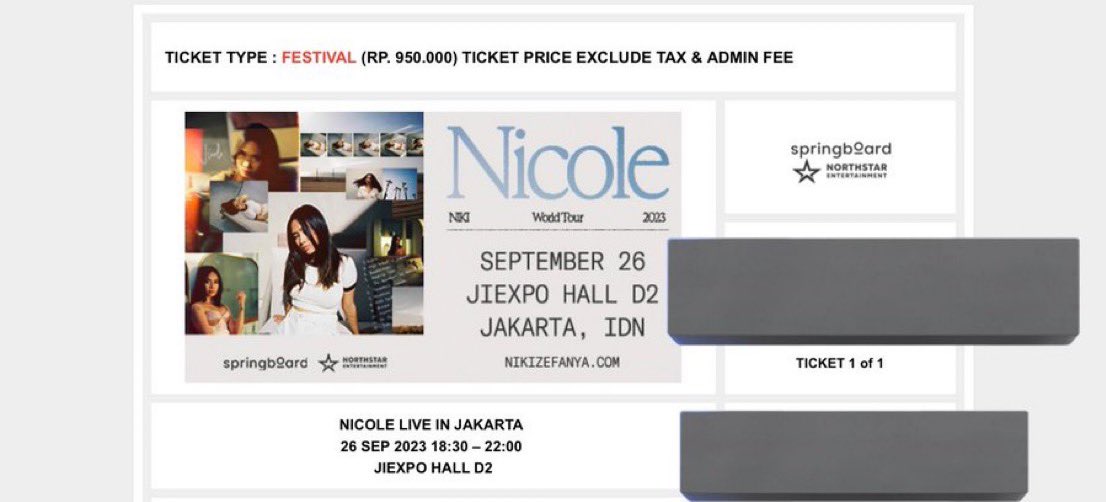 flospheres's tweet photo. WTS NIKI JAKARTA DAY 1

READY 1 TIX FESTIVAL

aku jual 1jt aja, yang mau langsung dm

t. wts wtb niki nicole in jkt jakarta day 1/day1 #zonauang https://t.co/AgxFKM89Gf