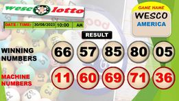 LottoWesco's tweet photo. Wesco America Result 

Congratulation To All Our Lucky Winners 

#wescolotto
#keepplaying
#keepwining
#keepfollowingourpage
#keeplikingourpage
#keepcommentingonourpage https://t.co/gxDuDquHKv