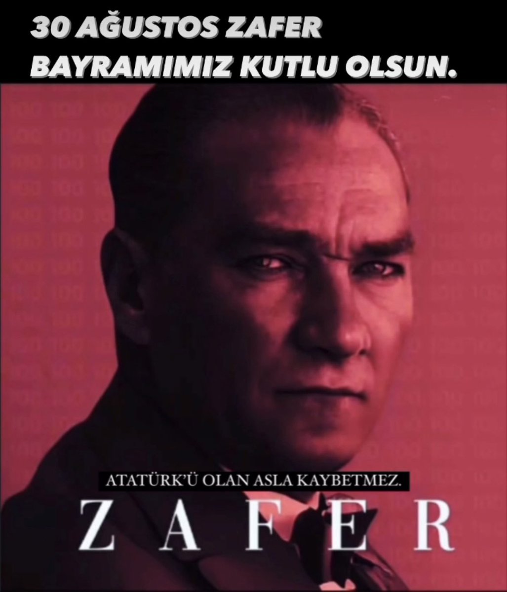 ATATÜRK’ü olan asla kaybetmez…