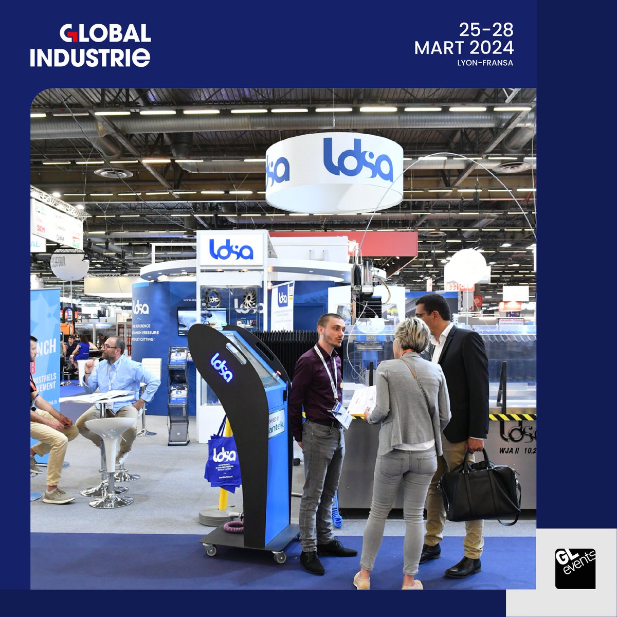 gleventstr's tweet image. En büyük uluslararası sanayi fuarlarından biri olan Global Industrie, 25-28 Mart 2024'te Fransa'nın Lyon kentinde gerçekleşecek.

Detaylı bilgi için 👉 exhibitions.turkey@gl-events.com

global-industrie.com/en/home

#glevents #gleventsexhibitionsturkey #Gilyon24 #sanayi