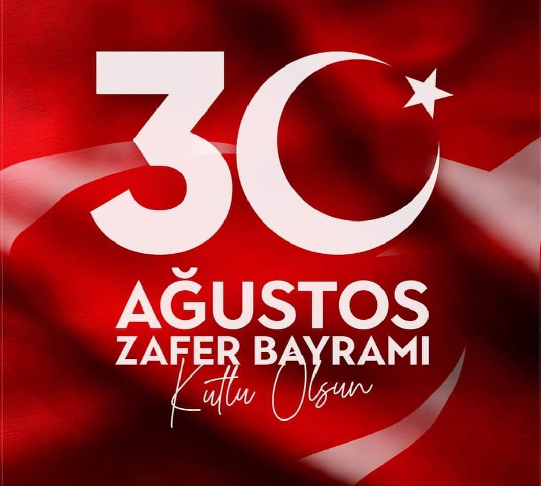 🇹🇷♥️ 30 AĞUSTOS ZAFER
BAYRAMI'MIZ KUTLU OLSUN ♥️🇹🇷