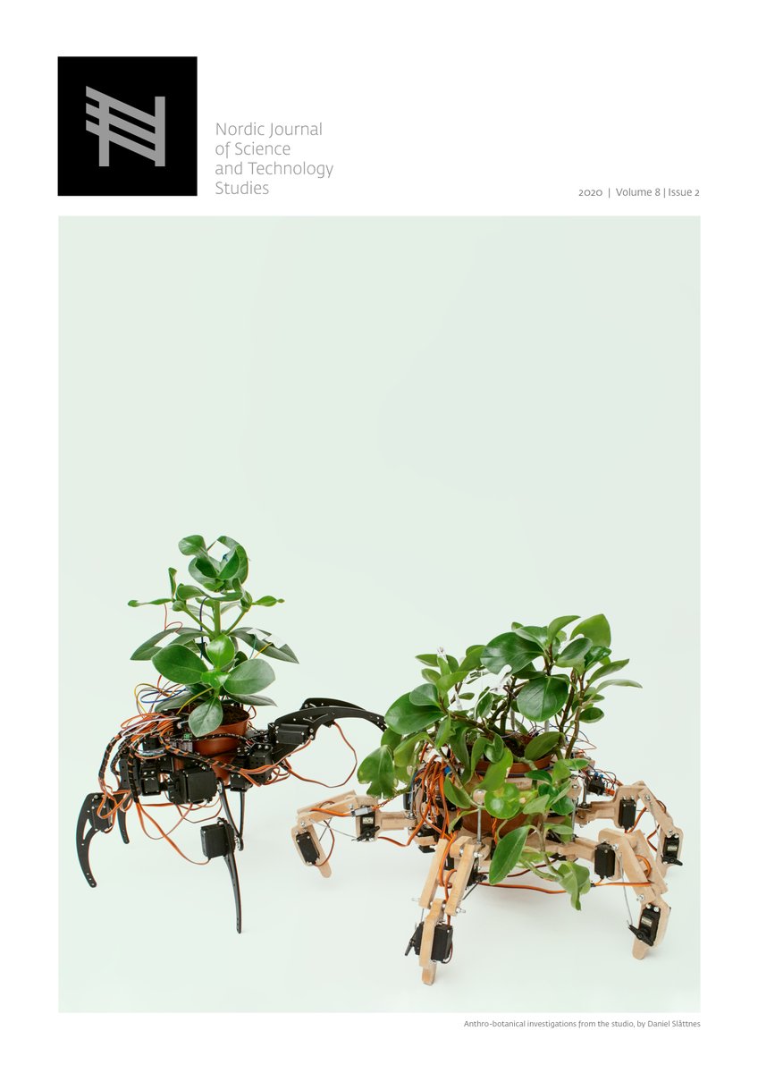 NordicSTS's tweet photo. Blast from the past! On the 19th of November 2020, we published Special Issue Vol. 8(2) with papers on topics such as #CitizenScience, #energyefficiency, #sociotechnicalImaginaries, #educationRobots, a book review of “The Software Arts” plus more. https://t.co/4aQdSa9eJr https://t.co/cQqTf3CJcP