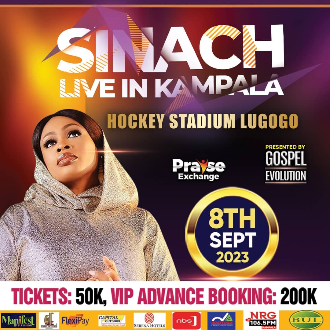 APraisexchange's tweet photo. @VipersSC @victorVeec #praisexchange 
8days left to our long a waited event. 
Get your ticket through Flexipay *291# option (5) select (1) search Sinach 
                       📞  CALL US
+256708339789
+256787913999 
NB: There will be no sell of vip tickets at the Entrance https://t.co/CzPN8bFHLB