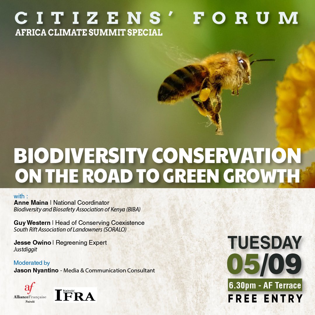 AFKenya's tweet photo. #ACS23 Join us for engaging and informative discussions next week. Karibu.
#COP28 #worldincommon #biodiversity #conservation #climate #AfricaClimateSummit23 https://t.co/ePK8a0nJYV