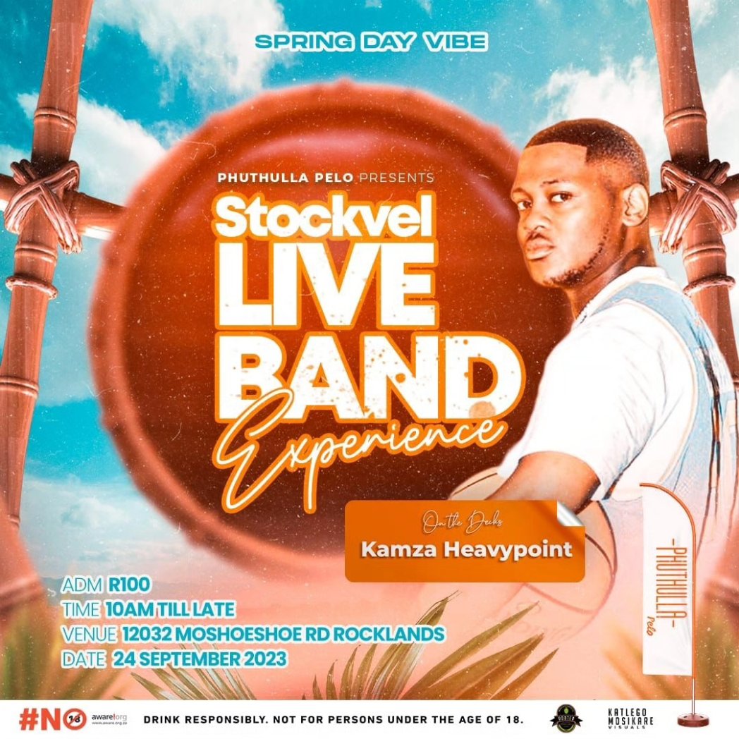 CraftRooted's tweet image. Let's go!!! We counting down to The STOCKVEL LIVE BAND EXPERIENCE 

To add on to the pleasure of the experience, Rooted will be giving a complimentary blue gin &amp;amp; tonic to the first 20 people who buy their ticket from us.

Reach us via DM or contact us for your tickets!