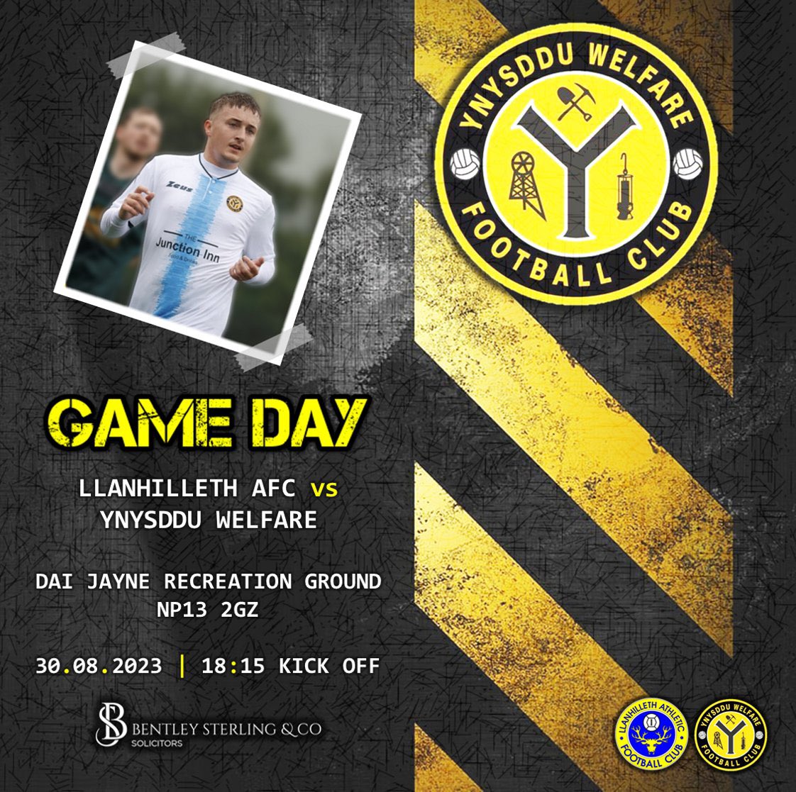 Ynysddu Welfare FC (@ynyswelfare) on Twitter photo ⚽️ | GAME DAY…
🏆: GPL Division 1
🆚: <a href="/LlanAFC/">Llanhilleth Athletic AFC 🦌</a>
🏟️: Dai Jayne Recreation Ground
📍: NP13 2GZ
⌚️: 18:15 | Kick Off
💛🖤
#UPPADDUS ⚽️ | GAME DAY…
🏆: GPL Division 1
🆚: <a href="/LlanAFC/">Llanhilleth Athletic AFC 🦌</a>
🏟️: Dai Jayne Recreation Ground
📍: NP13 2GZ
⌚️: 18:15 | Kick Off
💛🖤
#UPPADDUS