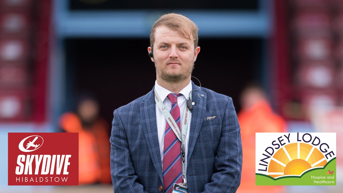 SUFCOfficial's tweet photo. 🪂 CHARITY SKYDIVE

It's just one week until Iron media, ticketing and retail manager James Moody takes part in a 15,000 feet plunge out of a plane, raising money for @LindseyLodge  👉 https://t.co/qWEUi0GcX8

Donate 👉 https://t.co/kBOstxO8Ns

#UTI #IRON https://t.co/fmlpPV6atQ