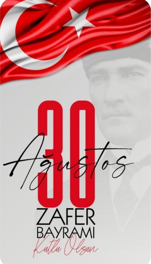 mersin_csk's tweet photo. Bu kutlu zaferin mimarı Gazi Mustafa Kemal Atatürk başta olmak üzere silah arkadaşlarını, aziz şehitlerimizi, kahraman gazilerimizi rahmet ve minnetle anıyorum.
#30AğustosZaferBayramı'mız kutlu olsun.
Devletimiz vâr olsun. 🇹🇷 https://t.co/FastmVAEBd