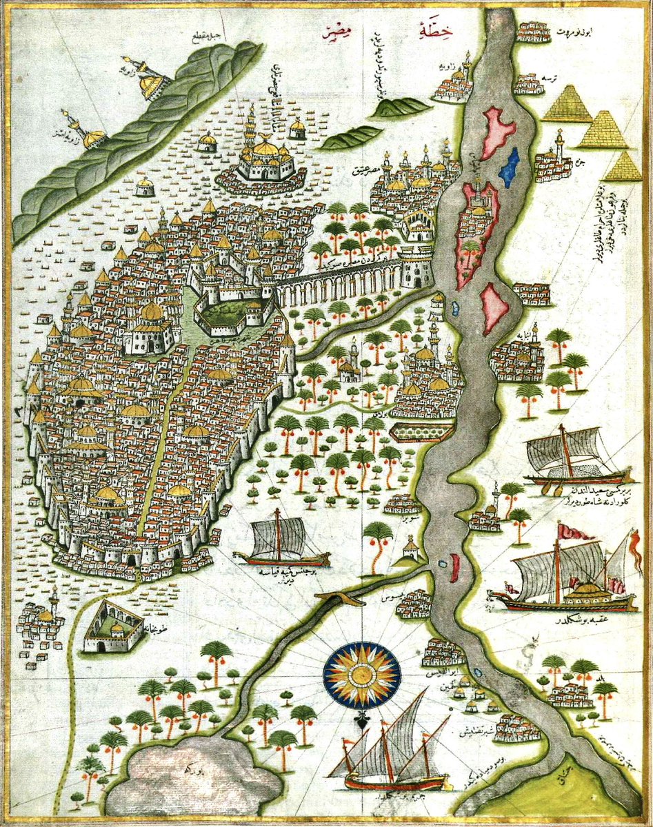 Maps can be a fascinating gateway to how extensively things change with time. Cairo in Egypt is a city that has undergone many changes, showcasing an Egypt most of us are wholly unfamiliar with, yet nostalgic for.

A thread on ancient &amp; vintage maps of Egypt &amp; Cairo…