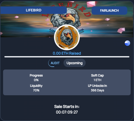 LIFEBIRD Presale! Be Part Of The Next Big Thing! Join Our Presale on <a href="/dxsale/">DxSale.Network</a> Use code "bamnet" to safe 4%. Visit now: dx.app/dxsaleview?sal… #Crypto #presale #Fairlaunch #Base #BaseChain #BaseBlockchain #lifebird #Ethereum <a href="/pikepower/">Pike</a> <a href="/jeevalifebird/">Jeeva</a> <a href="/mathu006/">vish</a> @NFTCRYPTOENTHU