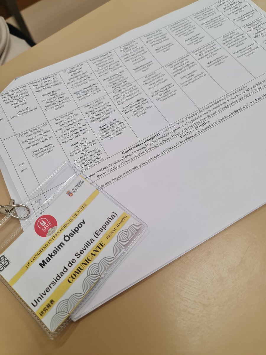 profedelemax's tweet image. ¡Ha llegado el día!  Hoy a las 12.30 en el aula 5.2 voy a presentar mi investigación sobre las hablas andaluzas en ELE. 

#Twitterele #asele2023 #aseleburgos @ASELEBurgos2023 @ASELE_ELE