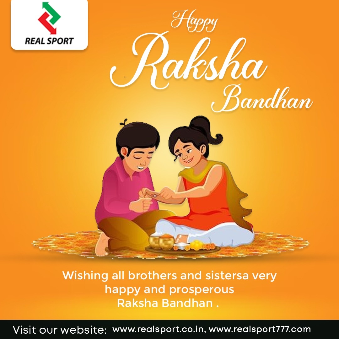 Wishing all Brothers and Sisters a very happy and prosperous Raksha Bandhan  -Happy Raksha Bandhan🌺🌺
.
.
#RakhiTraditions #SiblingBonding #RakhiGlee  #TiesThatBind  #RakhiJoys #FamilyFirst  #RakhiFestivities