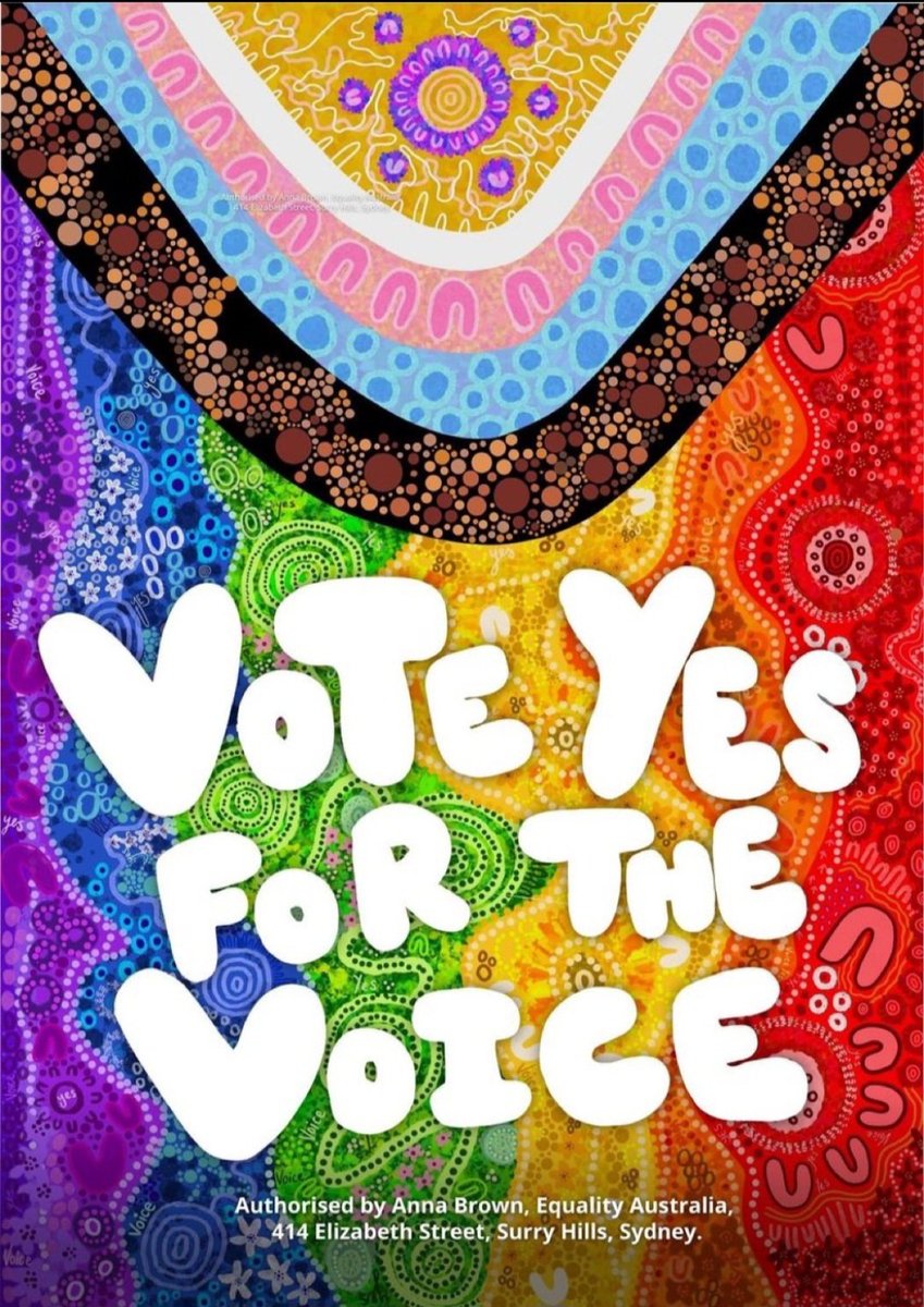 MissPolly62's tweet photo. The Voice vote is on October 14. Not everyone who votes NO is a racist but all racists will vote NO. Unfortunately, the Voice debate has shown that Australia is full of vile nasty racists being whipped into hatred and fear by Peter Dutton  #VoteYesAustralia #VoiceToParliament https://t.co/5OBa9SK74Q