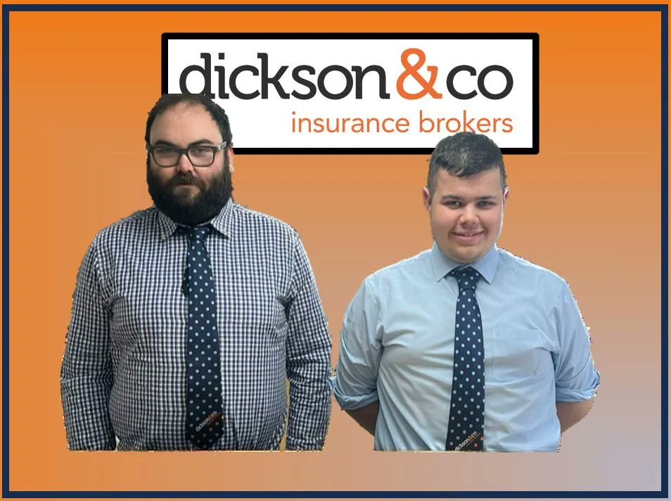 Dickson & Co Insurance Northern Ireland (@_dicksoninsure) on Twitter photo A very warm welcome to our two new colleagues joining the Dickson & Co team in Newry. All the very best to Conor Russell and Harry McCartney, from all at Dickson's! A very warm welcome to our two new colleagues joining the Dickson & Co team in Newry. All the very best to Conor Russell and Harry McCartney, from all at Dickson's!
