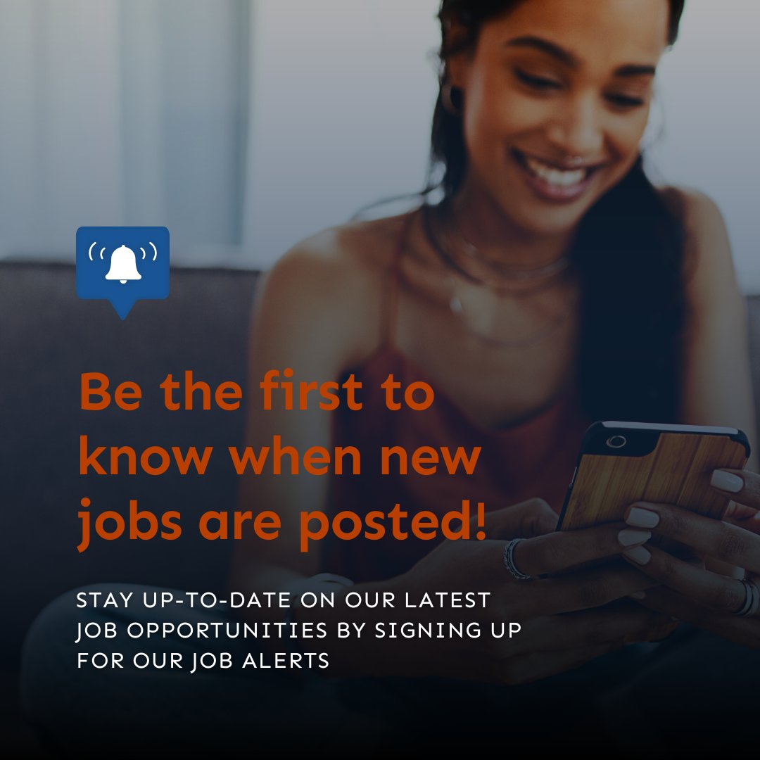 Why wait for the perfect job to find you? Sign up for our job alerts and be the first to know about exciting job openings that match your career goals and aspirations bit.ly/3pO6lEb