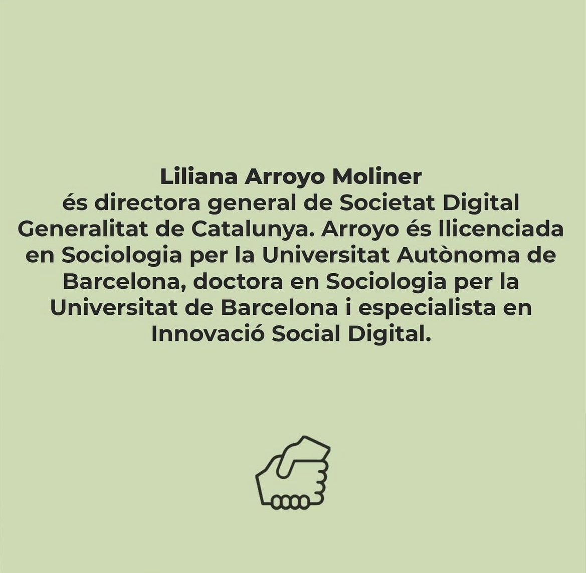 PsicotecCongres's tweet photo. Liliana Arroyo Moliner, directora general de Societat Digital de la @gencat @DigitalGencat , estarà present en el nostre congrés. Una gran oportunitat per conèixer com es treballa des de la indústria del VJ a Catalunya.
Per a més informació: https://t.co/XkoNybFvAM https://t.co/QV0guB5K93
