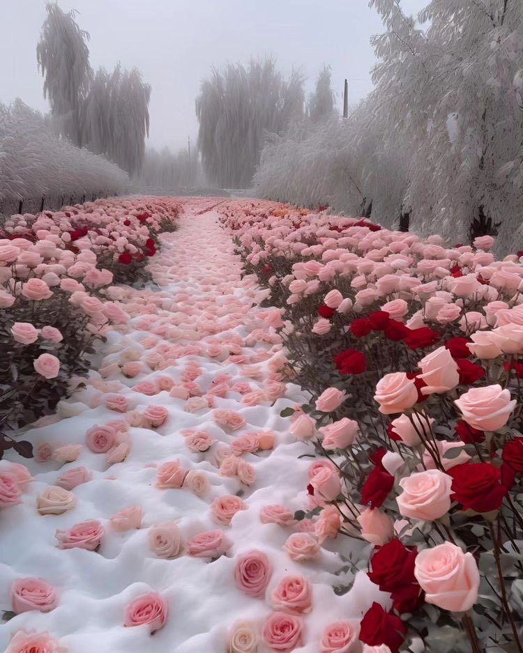 feelsinposts's tweet photo. Roses in the snow 🥀❄️ https://t.co/G20XpYvMKB