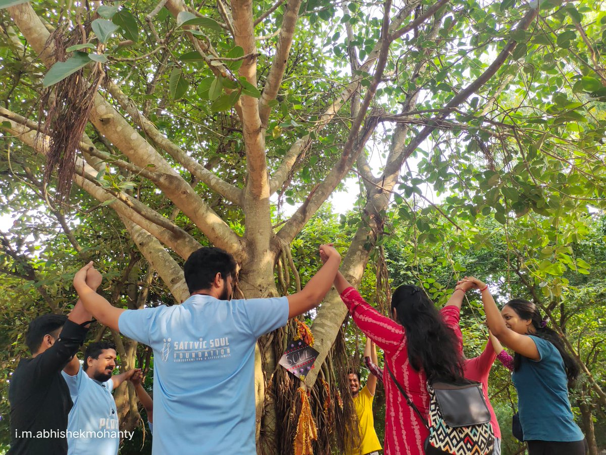 Let's celebrate Vriksha Bandhan.. 
Love for our nature as like a Brother..
#RakhiPurnima
<a href="/SATTVIC_SOUL/">Sattvic Soul Foundation</a> <a href="/Youth4WaterPlus/">Youth4Water Plus</a> <a href="/CMO_Odisha/">CMO Odisha</a> <a href="/UNEP/">UN Environment Programme</a> <a href="/YuWaahIndia/">YuWaah (Generation Unlimited India) at UNICEF</a> <a href="/KCShreya1/">K.C. Shreya🌸</a> <a href="/shokonoda/">Shoko Noda</a> <a href="/ShombiSharp/">Shombi Sharp</a> <a href="/DrMariaNeira/">Dr Maria Neira</a> <a href="/kanak_news/">Kanak News</a> <a href="/otvkhabar/">ଓଟିଭି</a> <a href="/SDGOdisha/">SDG Odisha</a> <a href="/CEEahmedabad/">CEE India</a> <a href="/CESOdishaGovt/">CES, FE&CC Dept., Odisha (EIACP Hub)</a>