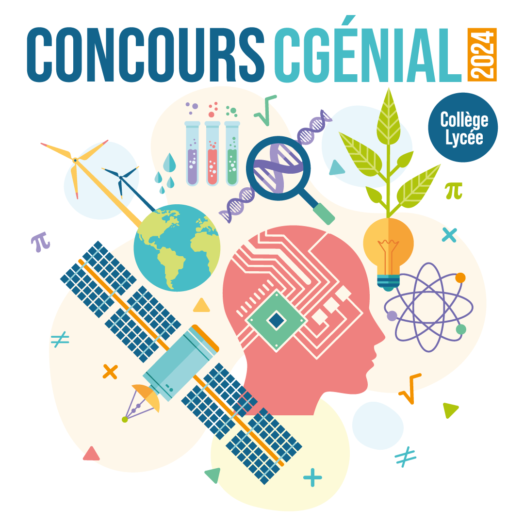 Concours CGénial 2024 

📢Lancement des inscriptions, le lundi 11 septembre ! 

Le #ConcoursCGénial, comment ça marche ?
➡️sciencesalecole.org/concours-c-gen…

#sciences #techniques #collège #lycée
<a href="/Sciences_Ecole/">Sciences à l'École</a> <a href="/Fond_CGenial/">Fondation CGénial</a> 
<a href="/Obs_Paris/">Observatoire de Paris | PSL</a> <a href="/CercleFSER/">Cercle FSER</a> <a href="/MAIF/">MAIF</a> <a href="/Casden_BP/">CASDEN</a>