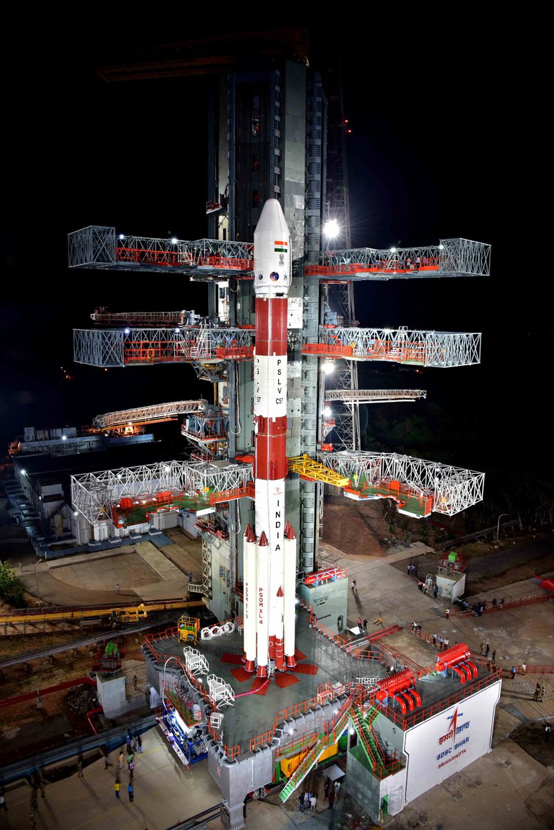 UpdatesJunction's tweet photo. ISRO's maiden Solar Mission: PSLV-C57 🚀 standing tall with Aditya-L1 🛰️ in its belly at the launchpad in Sriharikota.

According to ISRO, preparations for the launch on September 2 are under progress. Launch vehicle's internal checks have been successfully completed.

#AdityaL1 https://t.co/8a17lxOgnu