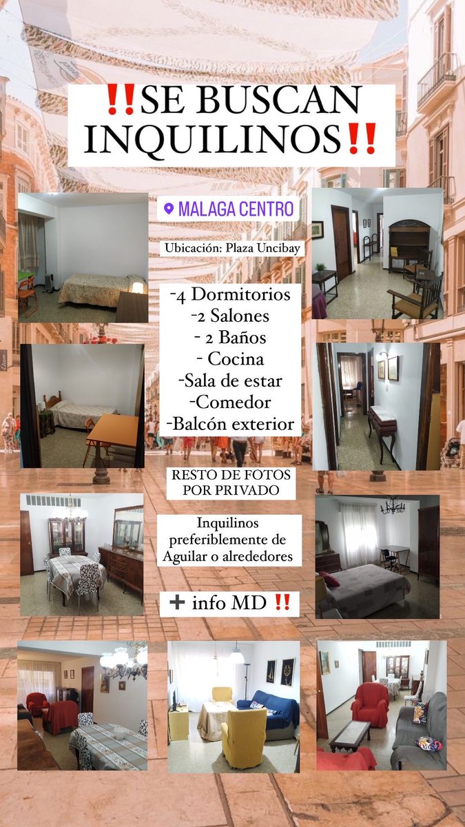 PISO MALAGA CENTRO
Se ruega difff‼️