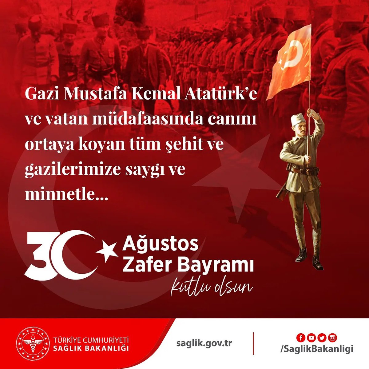 #30Ağustos Zafer Bayramı kutlu olsun.