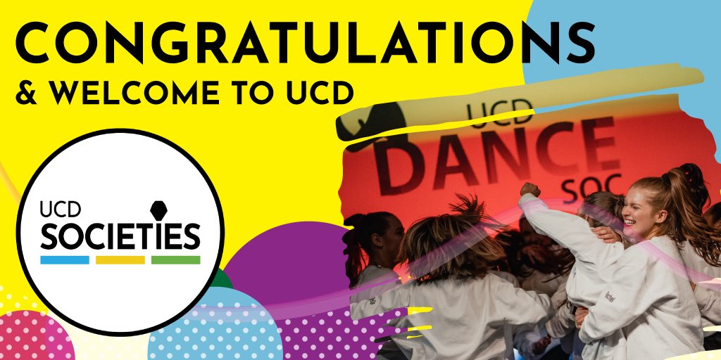 Best of luck to everyone getting their offers today & congratulations to everyone joining us here in @ucddublin 💙💛

#ucdsocieties can’t wait to see you at Freshers Week!

#dublin #ireland #student #studentlife #cao #myucd #helloucd