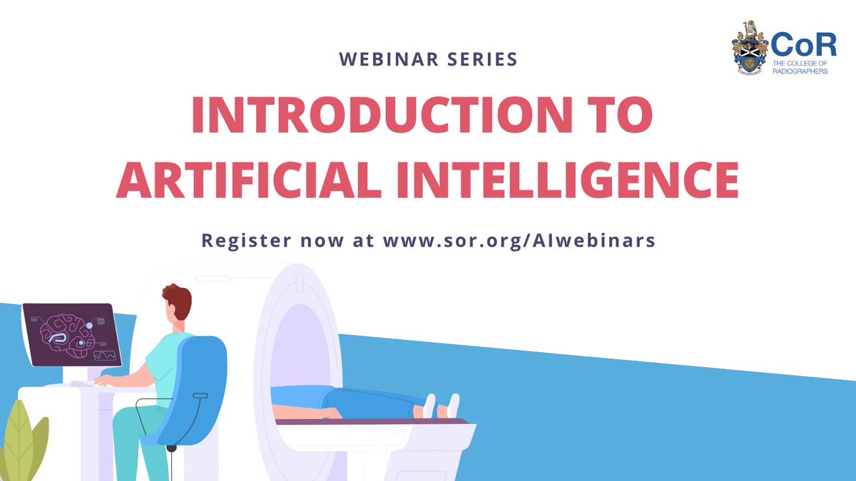 Artificial intelligence (AI) is evolving rapidly, and our upcoming webinar series will explore how it is used in healthcare. Find out more and register here 👉 bit.ly/AIwebseries