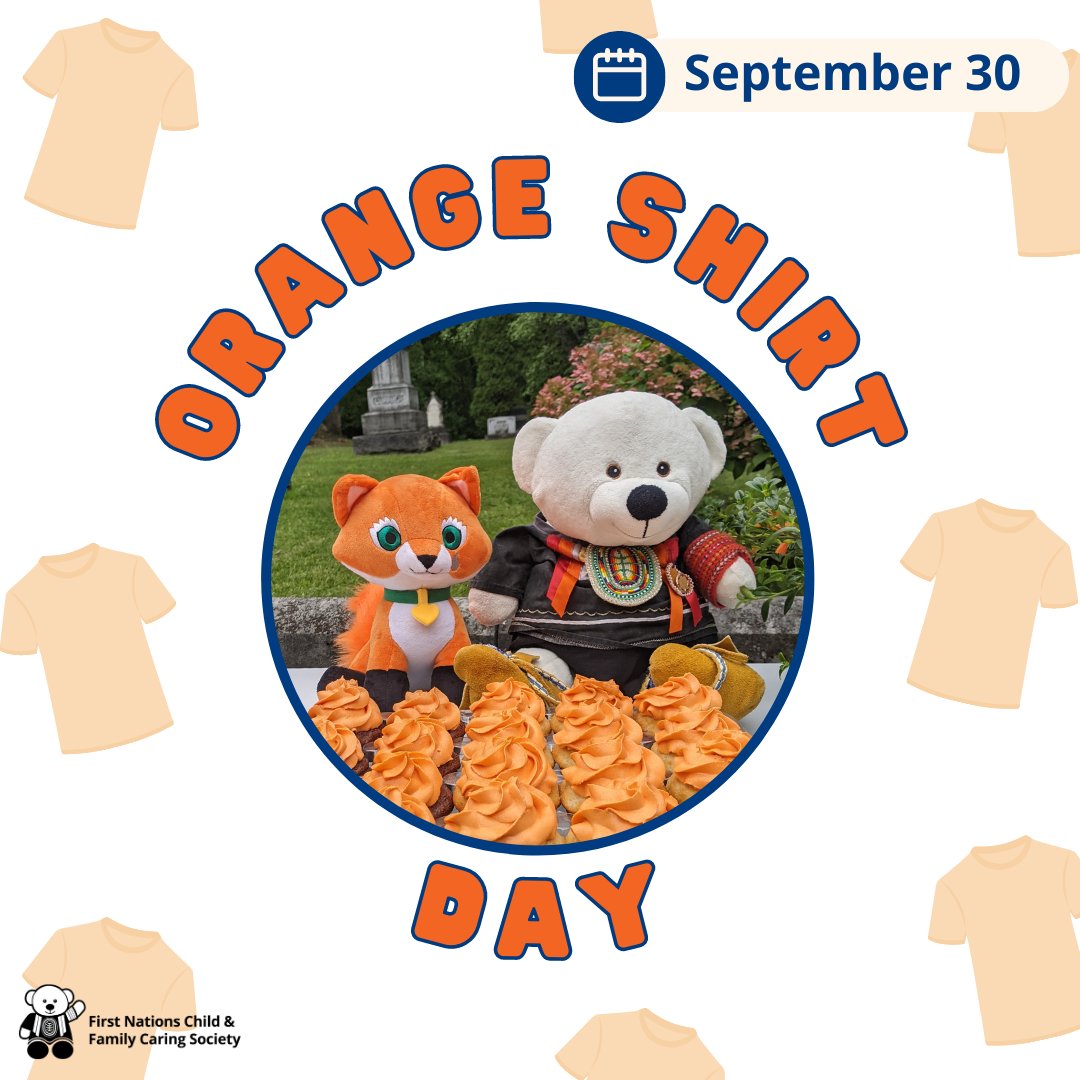 CaringSociety's tweet photo. #OrangeShirtDay is exactly one month away! Visit our website to learn more about the history of this important day and the various ways to get involved, educate yourself, and honour Survivors and their families. You can also register for our Ottawa events! https://t.co/eV1Jgr5AHL https://t.co/7ghnZD5Q9P