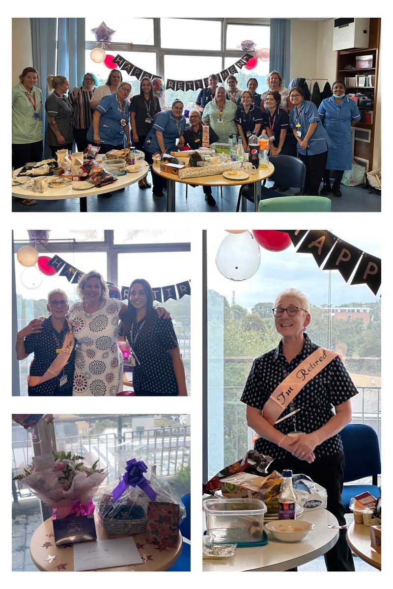 Our fabulous ward clerk Chris retires today after 27 years in the NHS! She will be sorely missed by all on Lynher Ward 😢 <a href="/UHP_NHS/">University Hospitals Plymouth NHS Trust</a> <a href="/cathallen0709/">Catherine Allen</a>