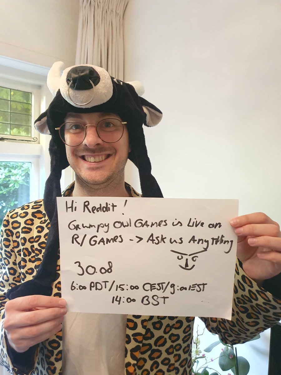 Hey, everyone! 

We are hosting another AMA, this time on r/games! 

🕘 6:00 AM PDT. 

➡️ reddit.com/r/Games/commen…

Feel free to ask anything! 

#indiegaming | #AMA | #gamedev