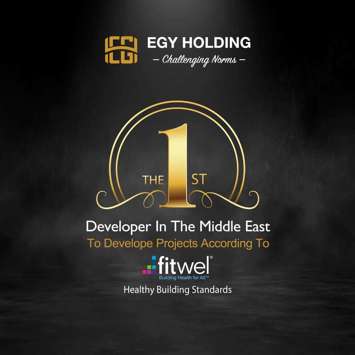 EgyHolding's tweet photo. Real estate development sector of EGY Holding is the 1’st developer in the Middle East to develop products according to Fitwel healthy building standards https://t.co/3eDmE98v4T