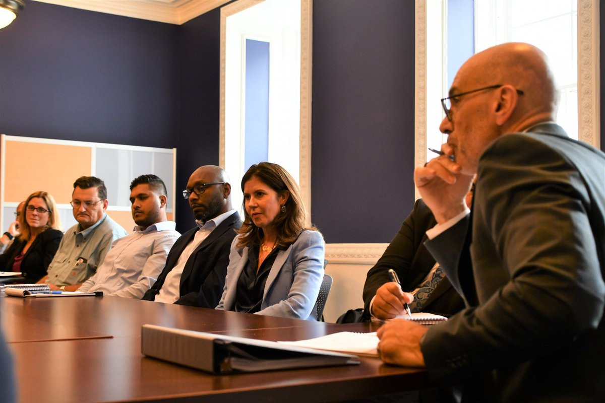 We at <a href="/NYC_Buildings/">Department of Buildings</a> very much appreciate the communication, collaboration, and partnership we have built with <a href="/BTEANY/">BTEA of NYC</a>. It was great seeing my old Council colleague and new BTEA Prez <a href="/ElizCrowleyNYC/">Elizabeth Crowley</a> and team yesterday as we discussed all things crane safety.