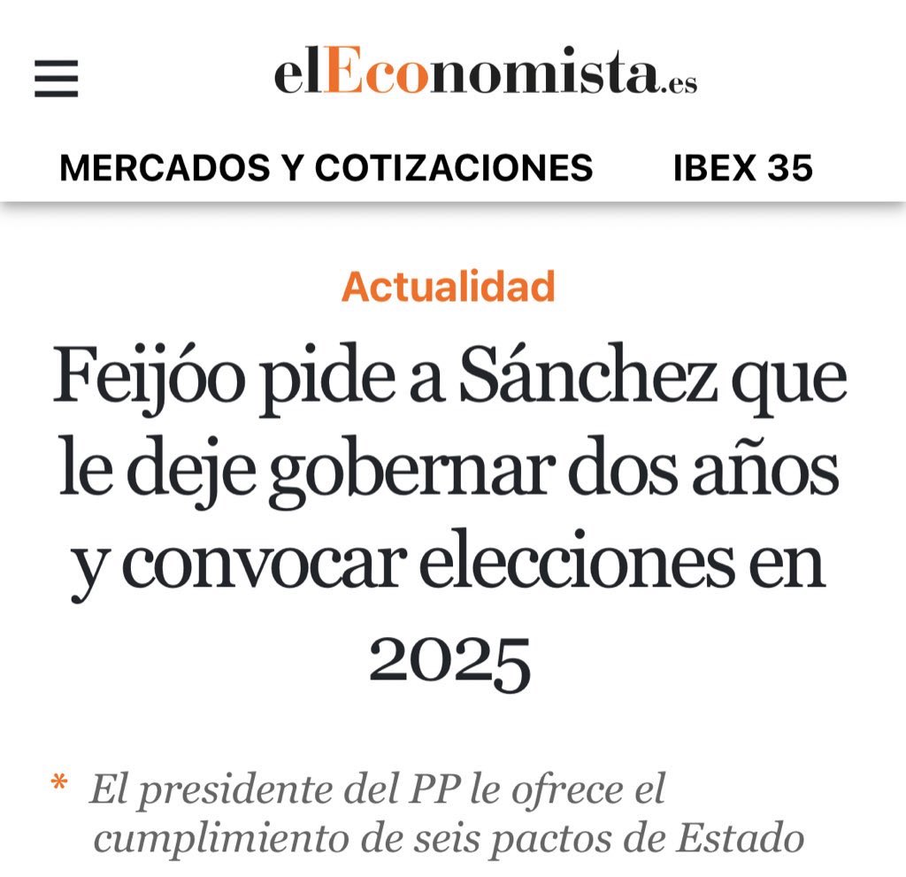 JulenBollain's tweet photo. Es paradójico que, tras dos años prometiendo “derogar el sanchismo”, tu estrategia sea pedir al sanchismo que te deje gobernar.

Llamadme loco, pero yo no lo entiendo. https://t.co/gSxZDL5WJP